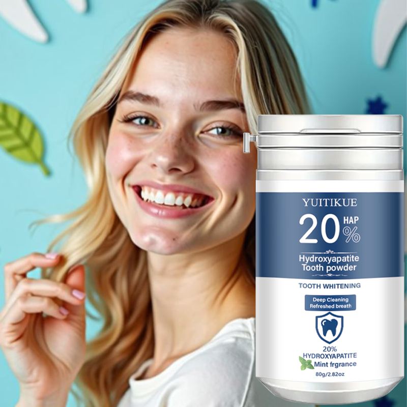 Teeth Whitening Singapore - Yuitikue 20% Hydroxyapatite Tooth Powder, Mint