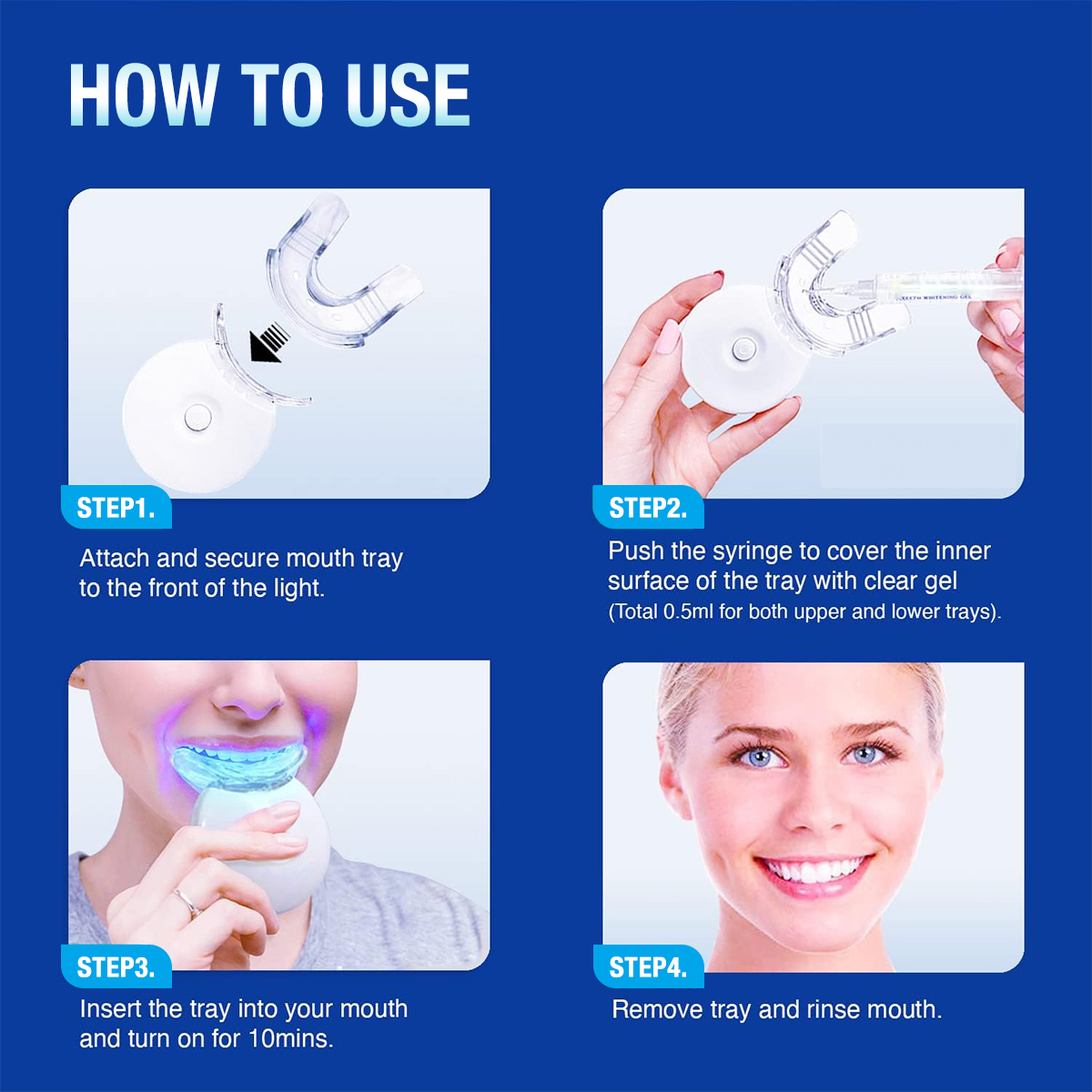 Teeth Whitening Kit - 5X LED L - Teeth Whitening Singapore 리뷰 및 가격