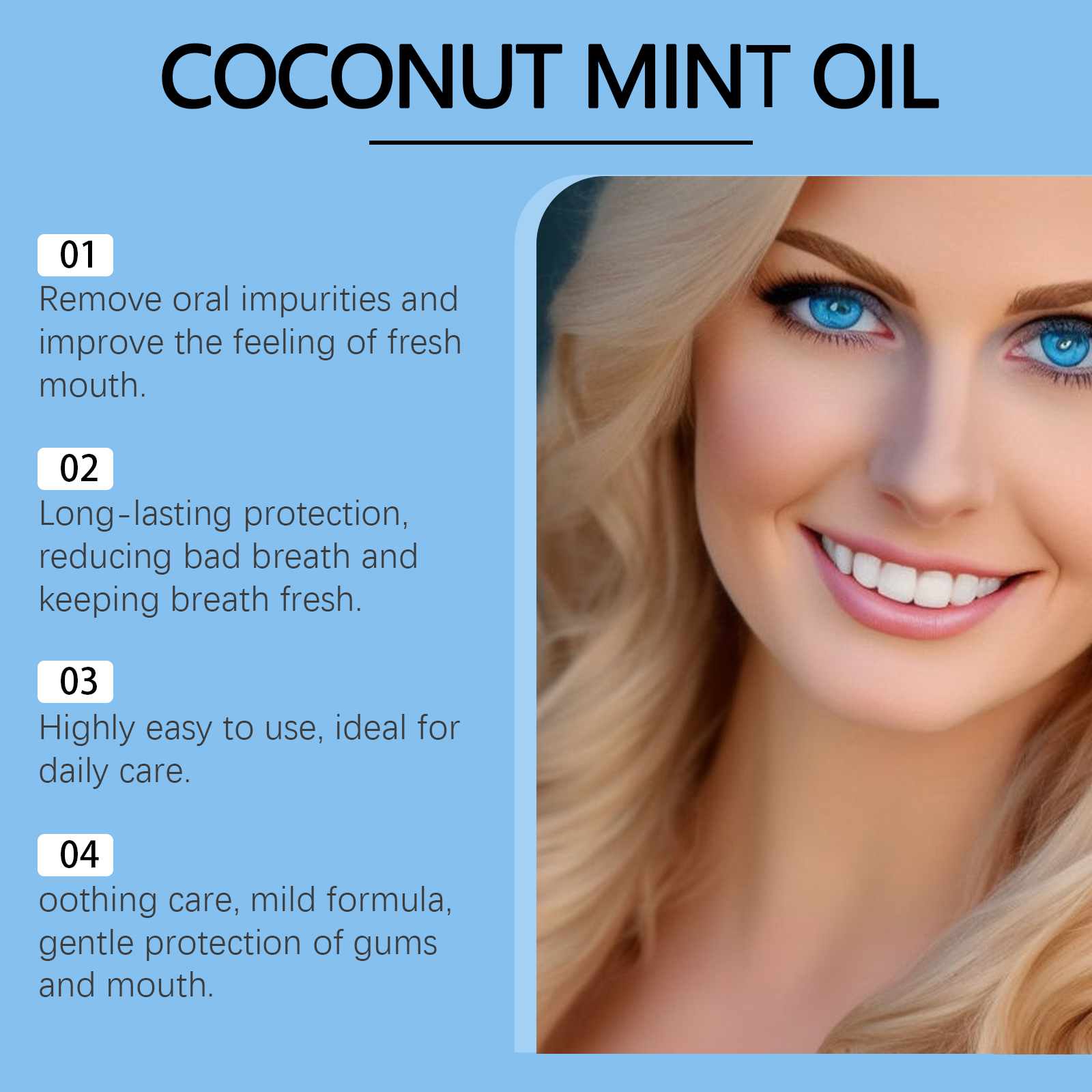 Coconut Mint Pulling Oil Mouth - Teeth Whitening Oil Pulling 리뷰 및 가격