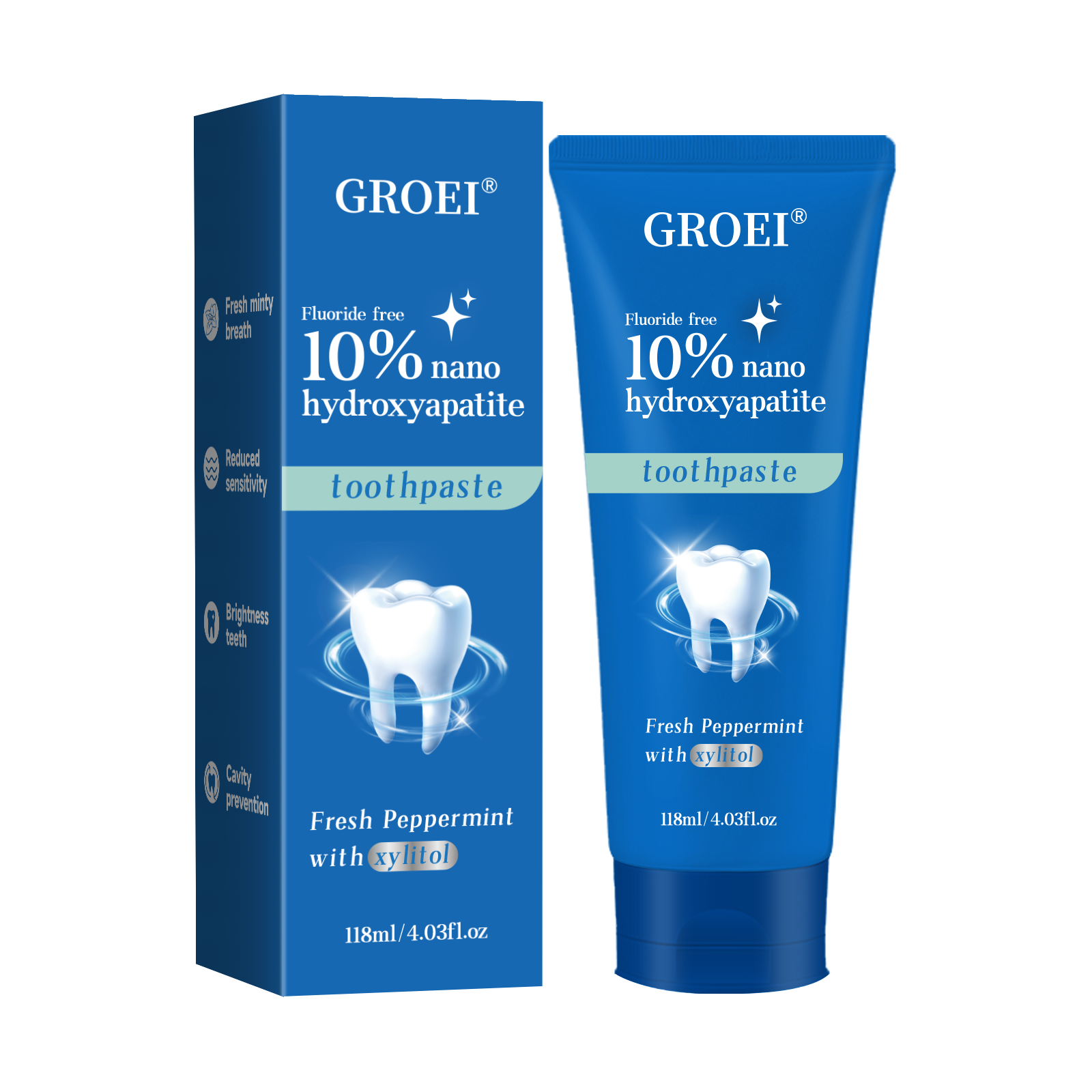 Hydroxyapatite Toothpaste Refr - Teeth Whitening Thailand 리뷰 및 가격
