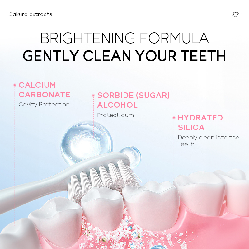 LAIKOU Japan Sakura Toothpaste - Teeth Whitening Japan 리뷰 및 가격