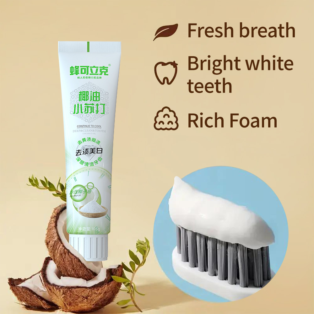Coconut Oil Toothpaste with Ba - Teeth Whitening Thailand 리뷰 및 가격