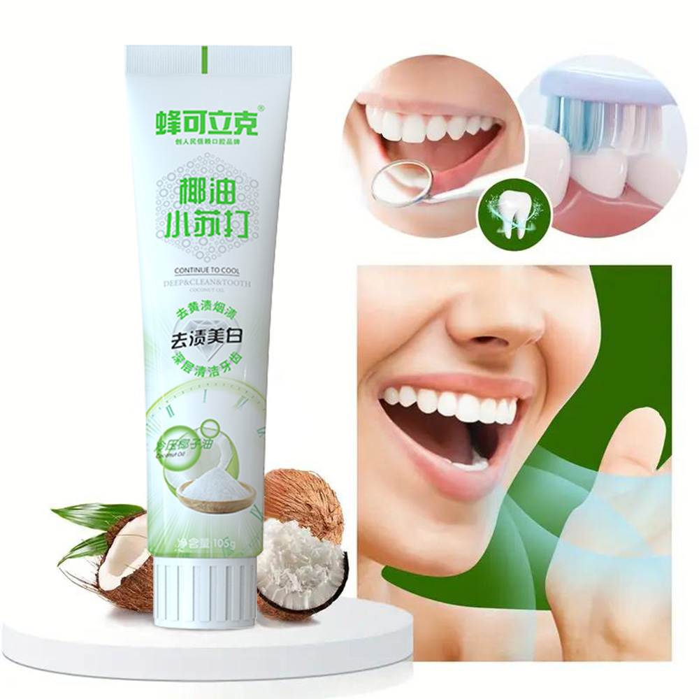 Coconut Oil Toothpaste with Ba - Teeth Whitening Thailand 리뷰 및 가격