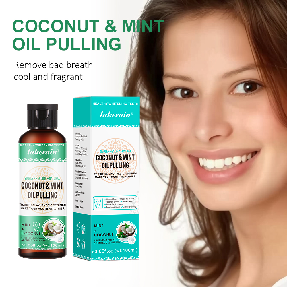 Coconut Mint Pulling Oil Mouth - Teeth Whitening Oil Pulling 리뷰 및 가격