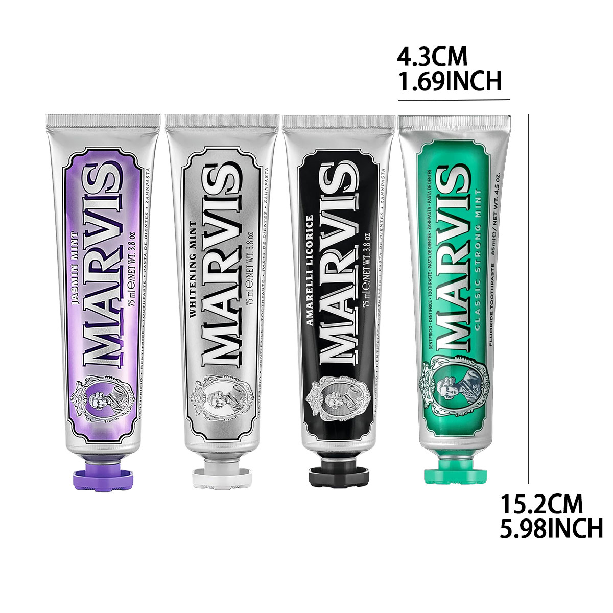 Marvis Toothpaste 85ml,Deep Cl - Teeth Whitening Thailand 리뷰 및 가격