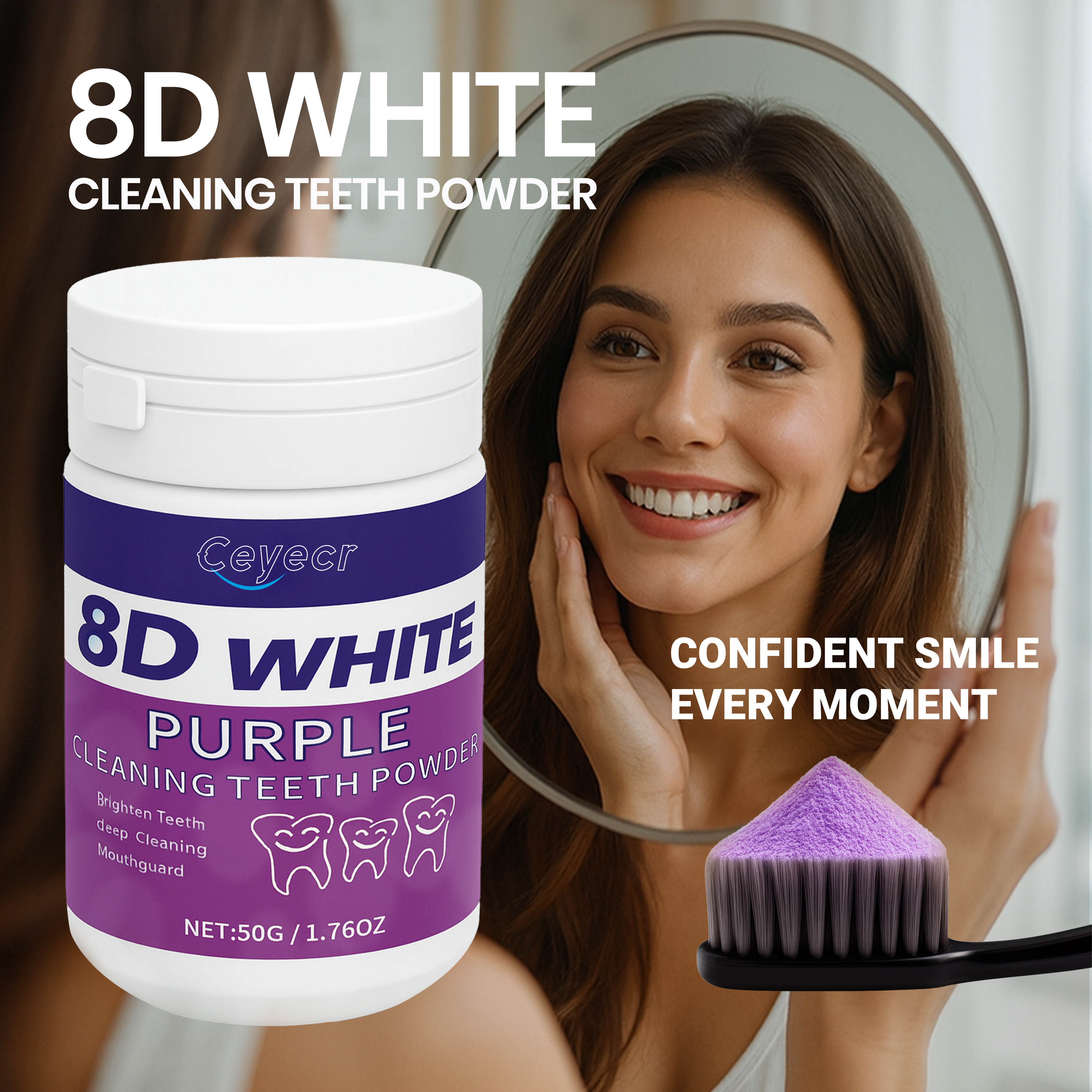 8D white Teeth Whitening Powde - Teeth Whitening Singapore 리뷰 및 가격