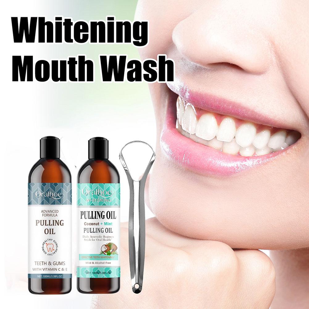 Coconut Mint Pulling Oil Mouth - Teeth Whitening Oil Pulling 리뷰 및 가격