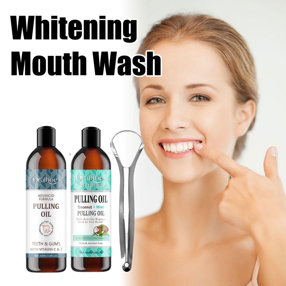 Coconut Mint Pulling Oil Mouth - Teeth Whitening Oil Pulling 리뷰 및 가격