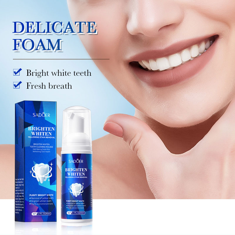 SADOER Bright White Teeth Clea - Teeth Whitening Xylitol Gum 리뷰 및 가격