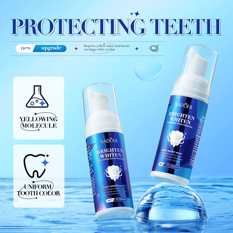SADOER Bright White Teeth Clea - Teeth Whitening Xylitol Gum 리뷰 및 가격