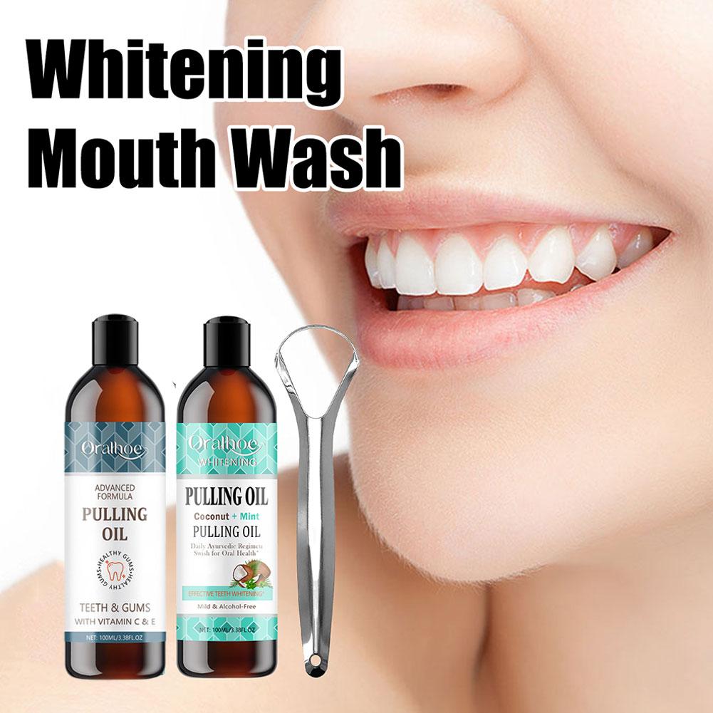 100ML Coconut Mint Pulling Oil - Teeth Whitening Oil Pulling 리뷰 및 가격