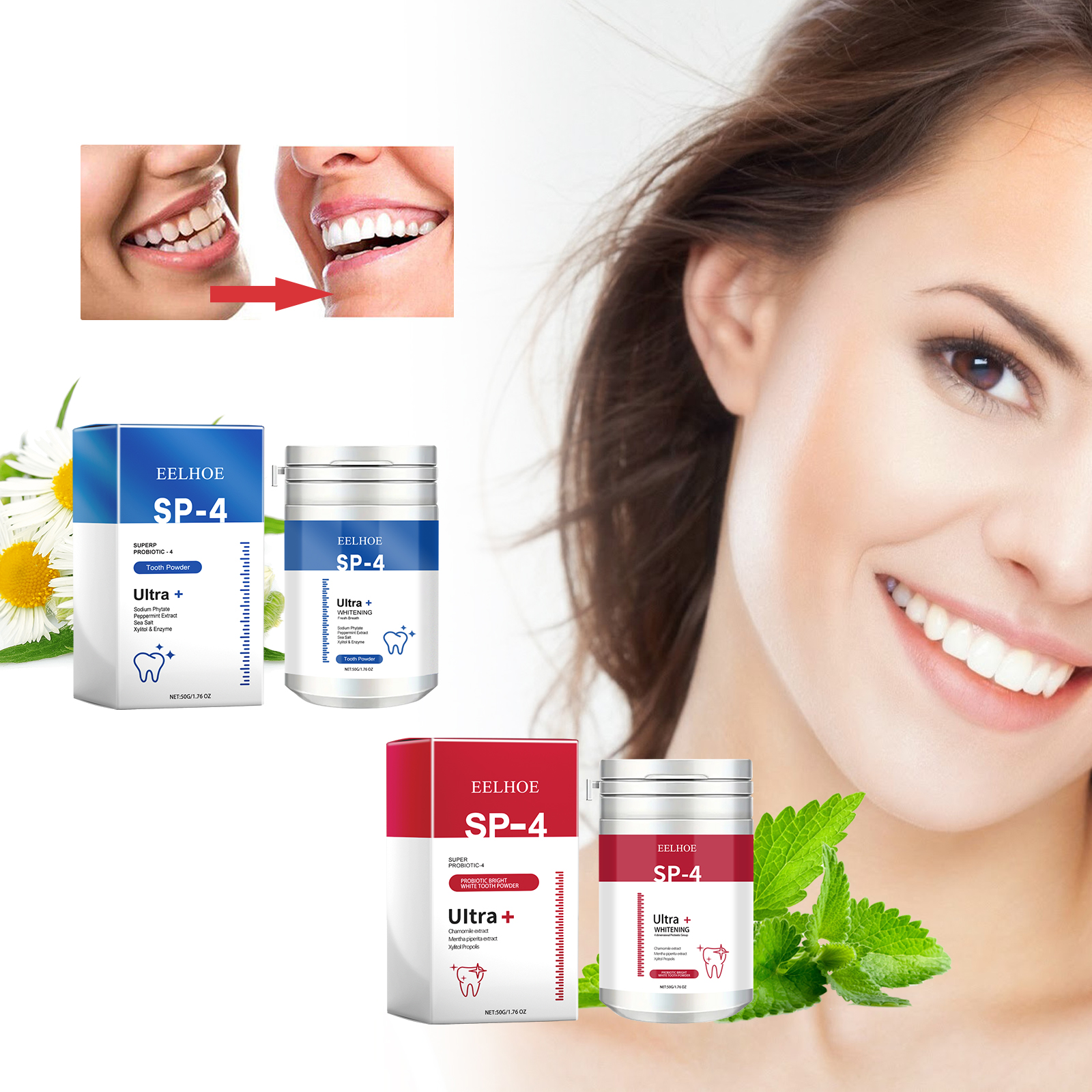Teeth Whitening Powder Remove  - Teeth Whitening Xylitol Gum 리뷰 및 가격
