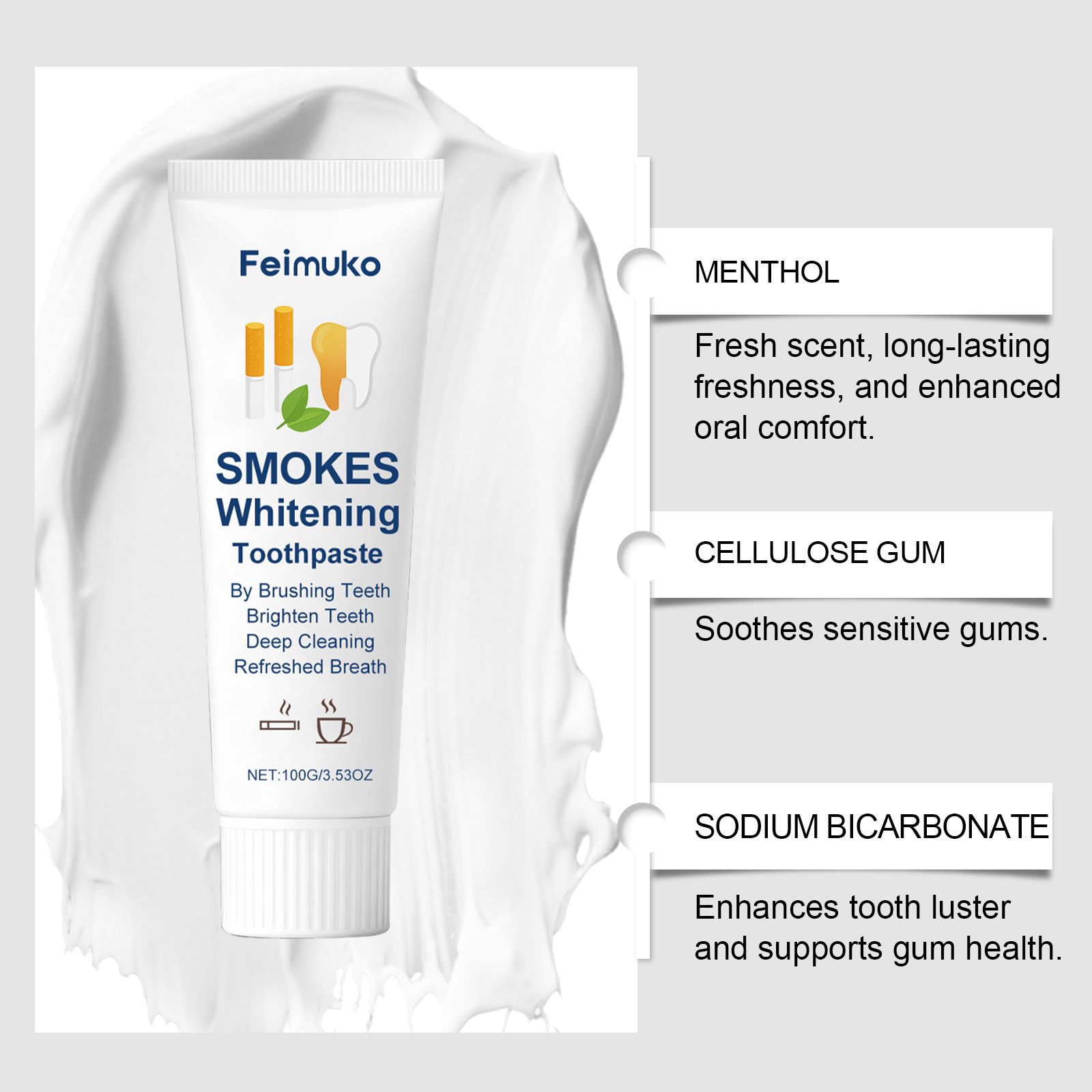 Nano Hydroxyapatite Toothpaste - Teeth Whitening Thailand 리뷰 및 가격