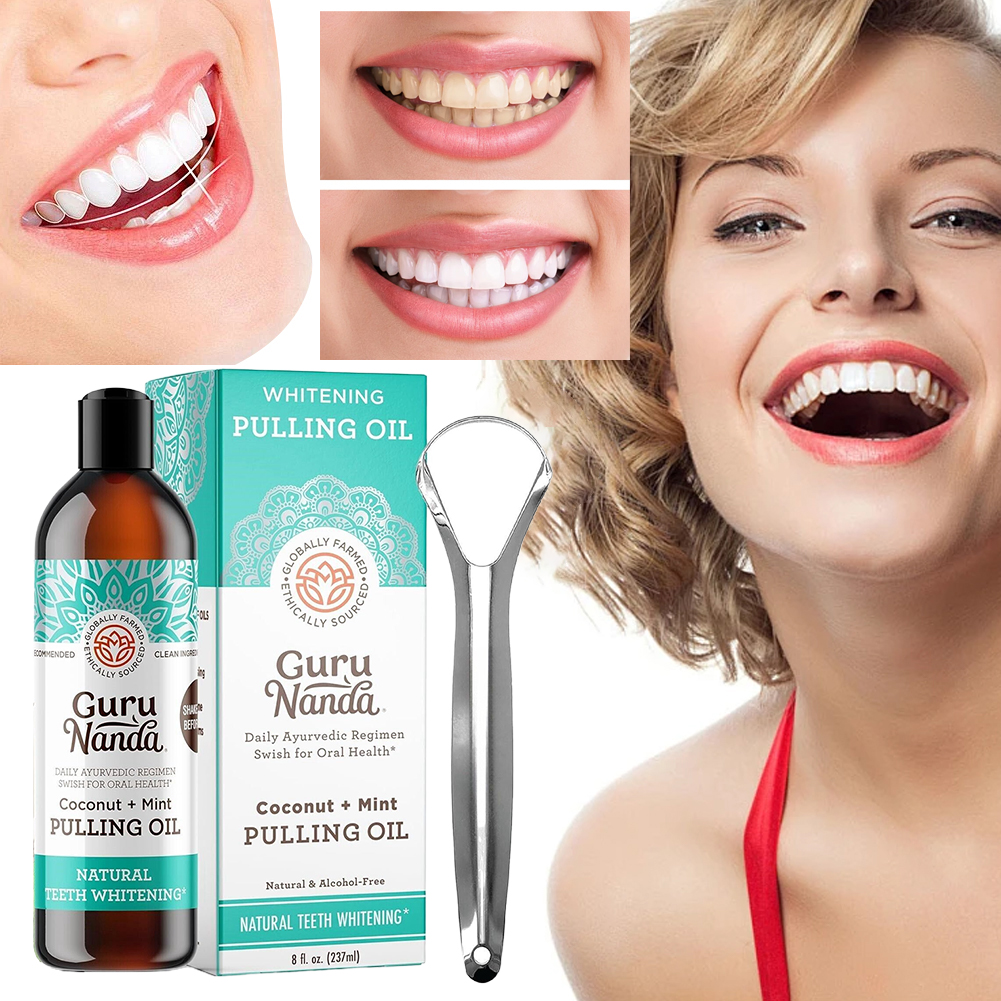 Coconut Mint Pulling Oil Mouth - Teeth Whitening Oil Pulling 리뷰 및 가격
