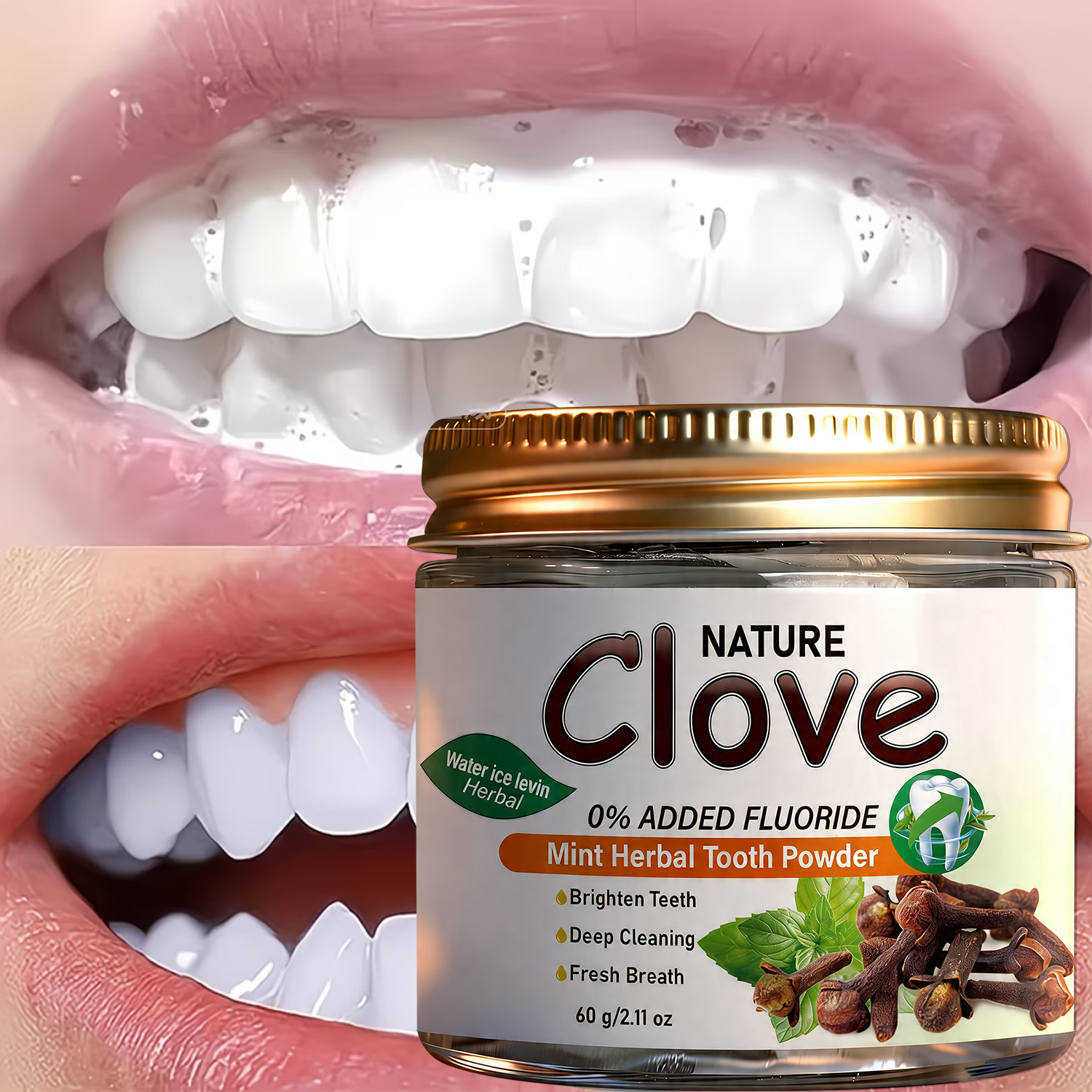 Fluoride Free Clove Mint Tooth - Teeth Whitening Thailand 리뷰 및 가격