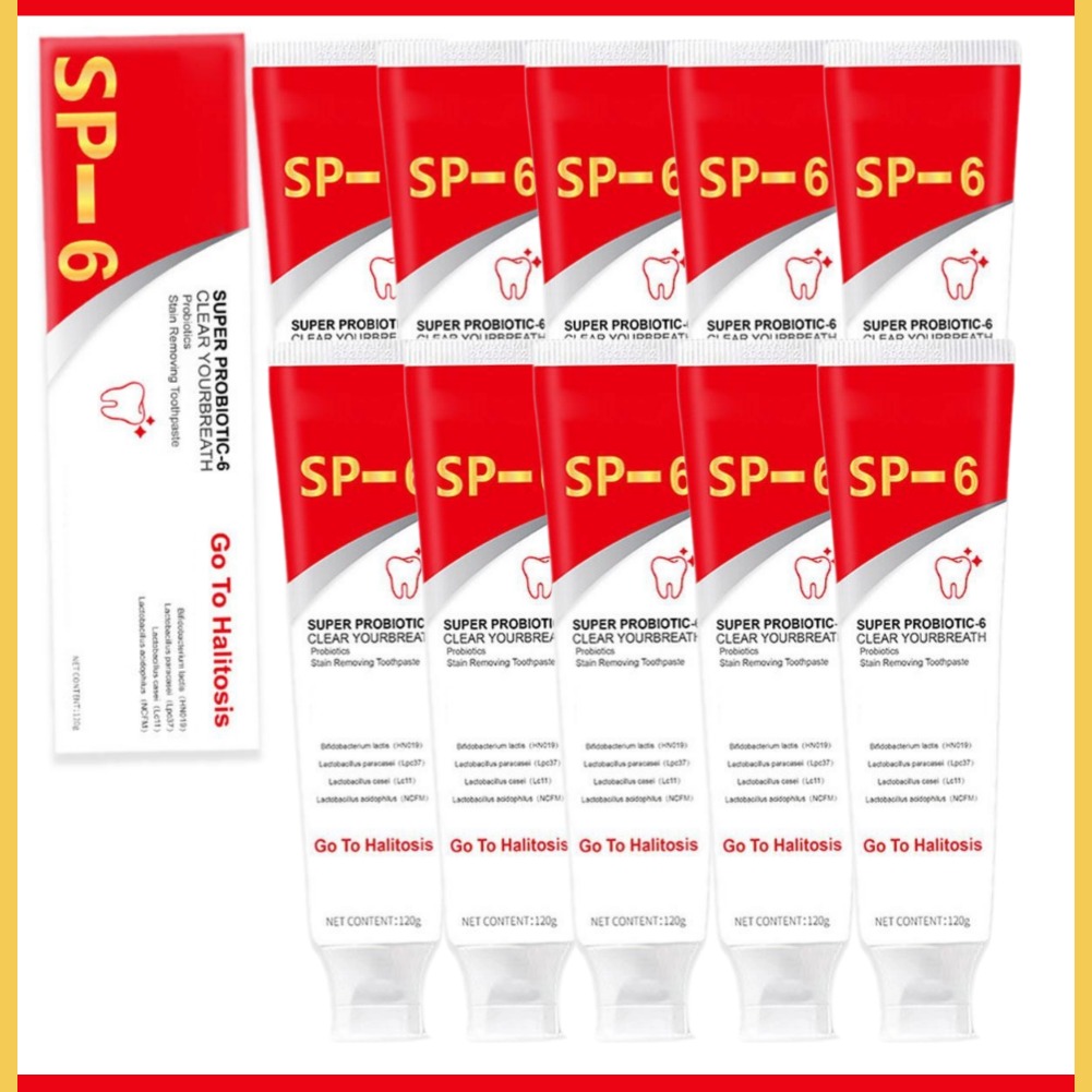 SP-6 Probiotic Toothpaste Brig - Teeth Whitening Thailand 리뷰 및 가격