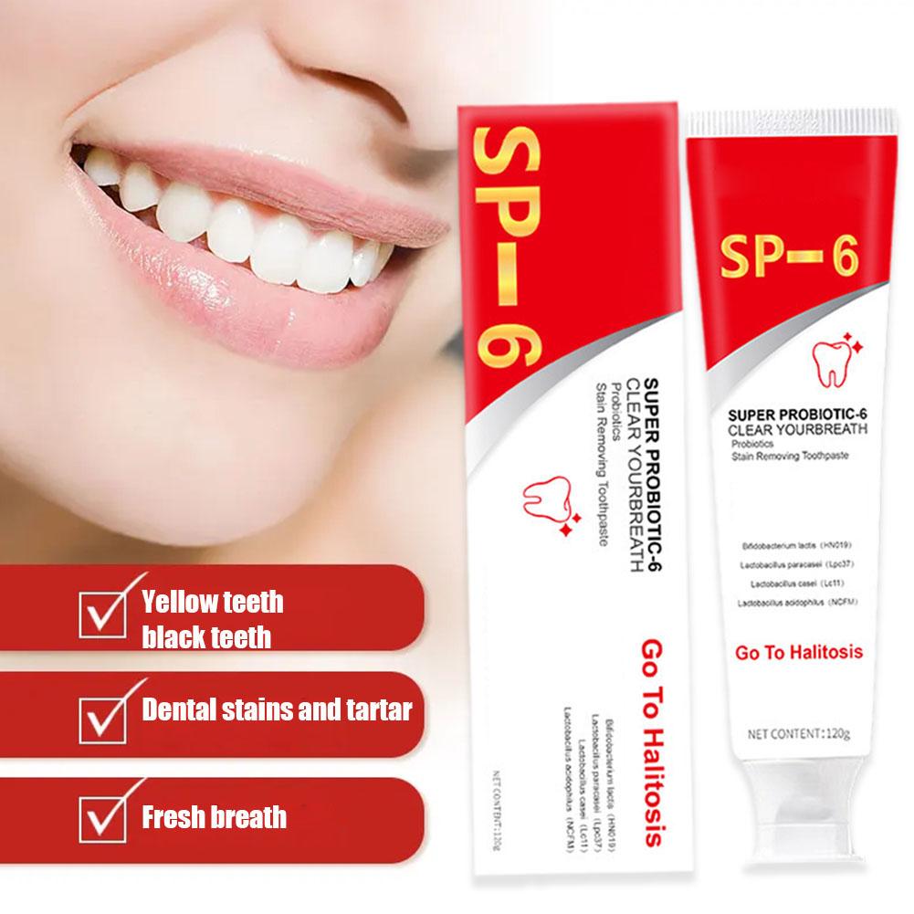 SP-6 Probiotic Toothpaste Brig - Teeth Whitening Thailand 리뷰 및 가격